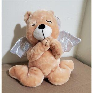 Animated Singing Musical Angel Bear Plush with NEW TAGS Plush 10”